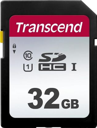  Зображення Карта пам'яті Transcend SD  32GB C10 UHS-I  R100/W20MB/s 